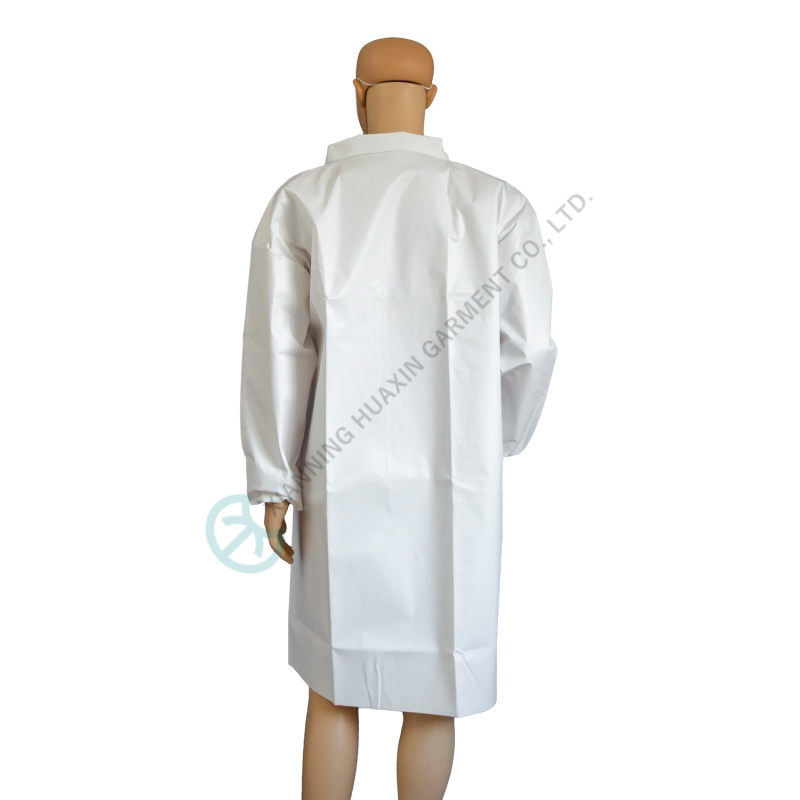 disposable surgical suit with zipper