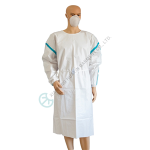 AAMI PB 70 level3 disposable microporous gowns with taped seam