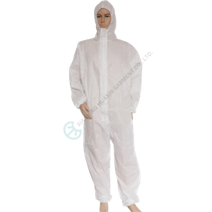 EN ISO14116 Index1 SMS nonwoven fabric disposable personal protective flame retardant coverall
