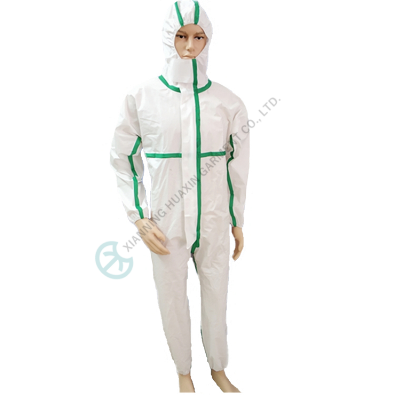 limited life use workwear for handling powders 