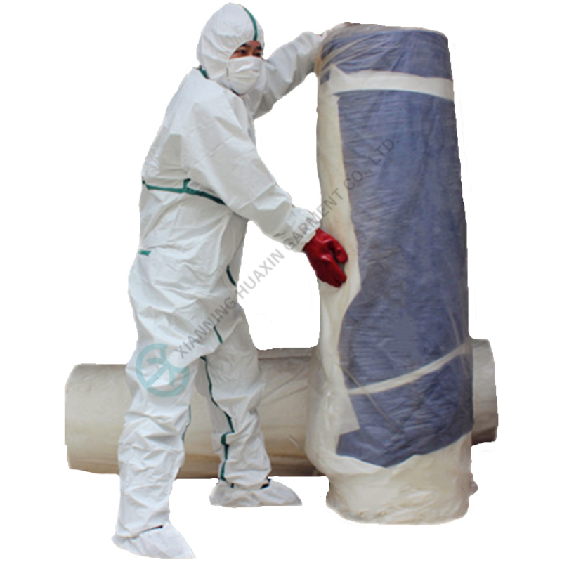 limited life use workwear for handling powders 