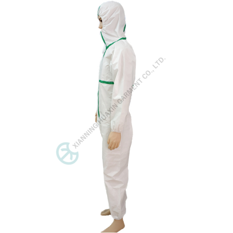 limited life use workwear for handling powders 