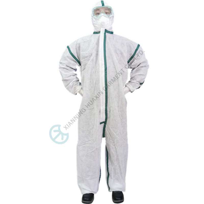 limited life use workwear for handling powders 