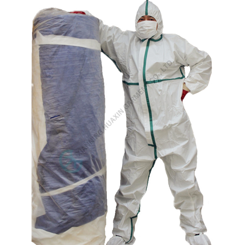 limited life use workwear for handling powders 