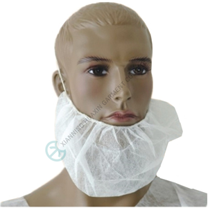 HXO-01 Disposable Protective Nonwoven PP Beard Cover for food industry