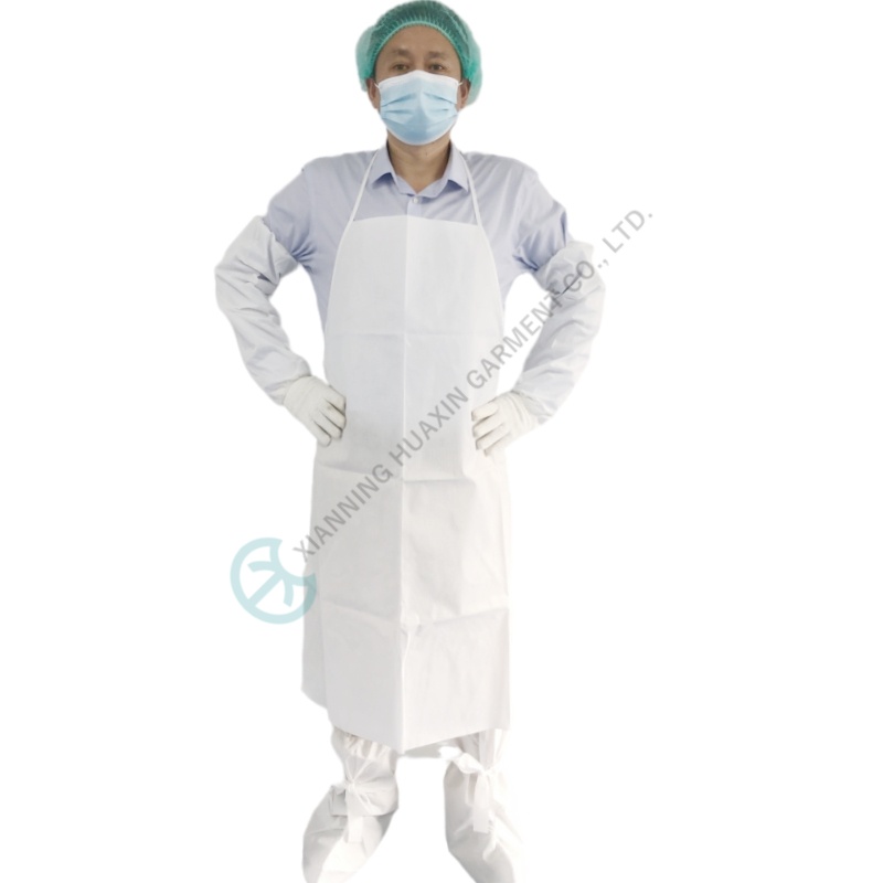 Disposable solid substance Proof Apron For Hospital, Medical, Laboratory Factory