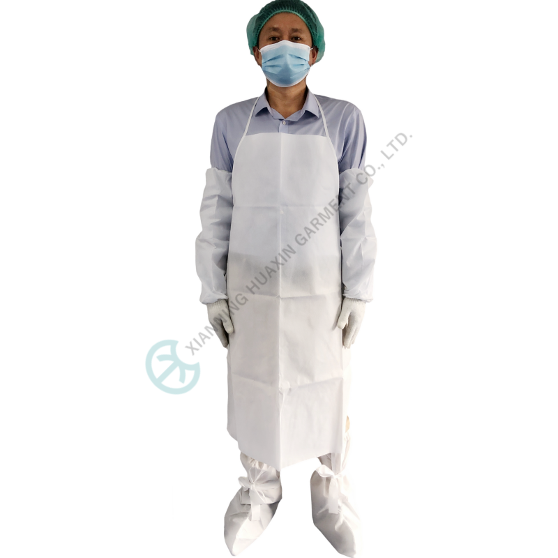 Disposable solid substance Proof Apron For Hospital, Medical, Laboratory Factory