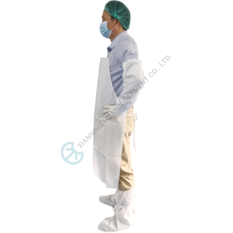 Disposable solid substance Proof Apron For Hospital, Medical, Laboratory Factory
