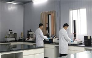 Quality guarantee Our own laboratory