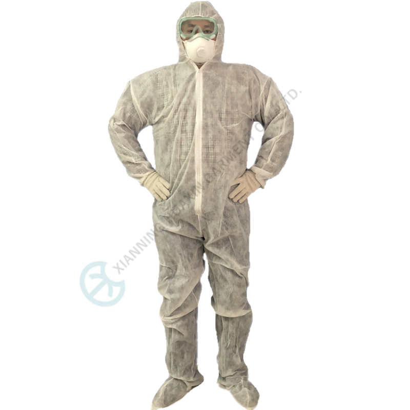 PP spunbond polypropylene protective safety coverall PP spunbond polypropylene protective safety coverall