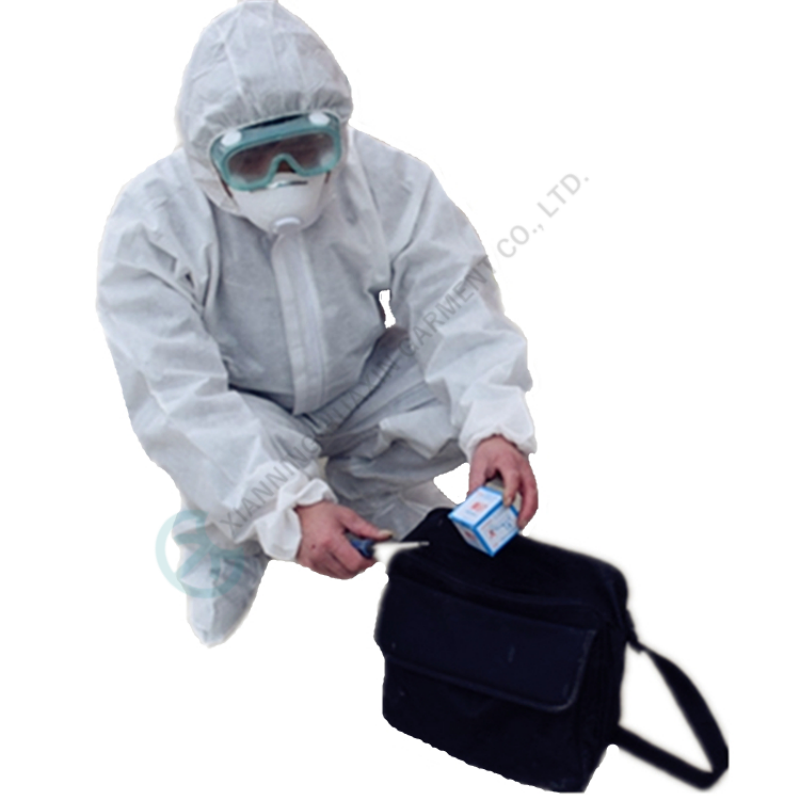 PP spunbond polypropylene protective safety coverall PP spunbond polypropylene protective safety coverall
