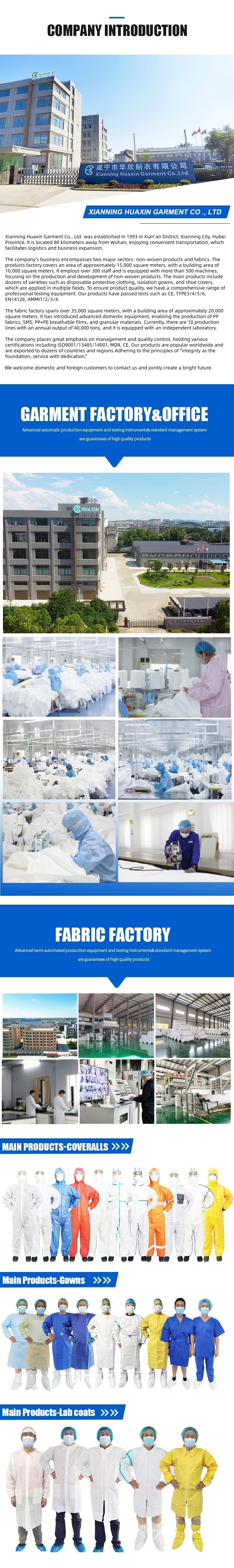 PP spunbond polypropylene protective safety coverall PP spunbond polypropylene protective safety coverall