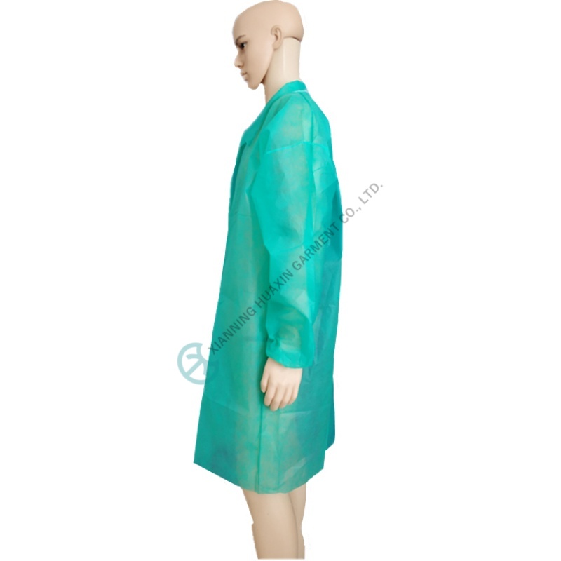 Disposable PP Lab Coat EU MDR 2017 745 Compliant Factory