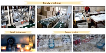 私達の会社は一年中国内および外国の大きい蝋燭の製造業者と協力しています