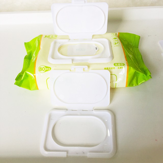 Plastic Wet Wipe Lid For Wet Wipes Bag Packaging