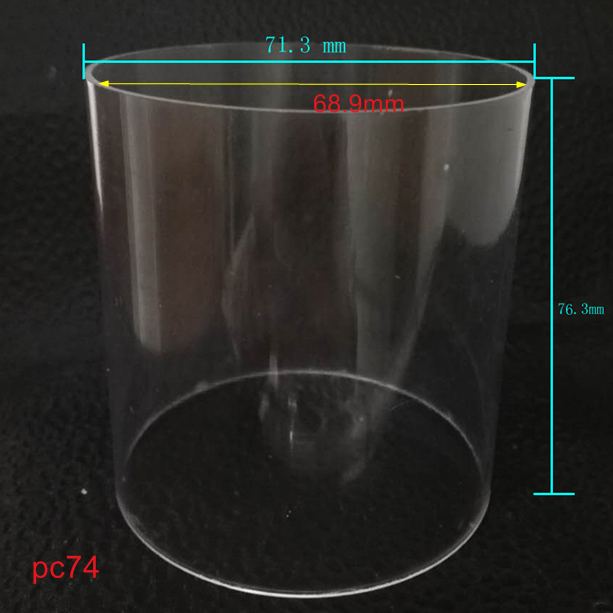 23.5 Gram Plastic Polycarbonate Candles Barrels