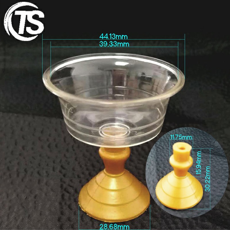 Religious Plastic With The Base Candle Cup