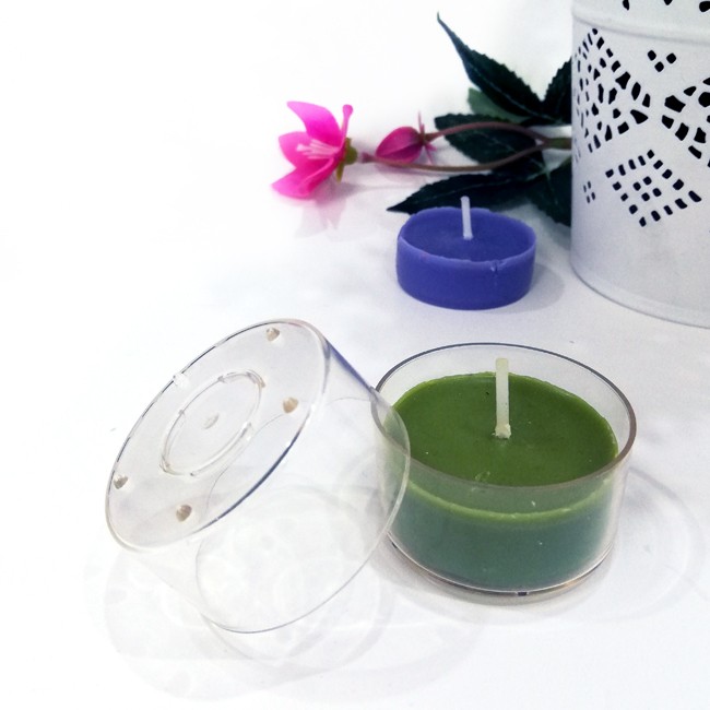 Cheap Colorful Pc Round Flame Retardant Candle Cup