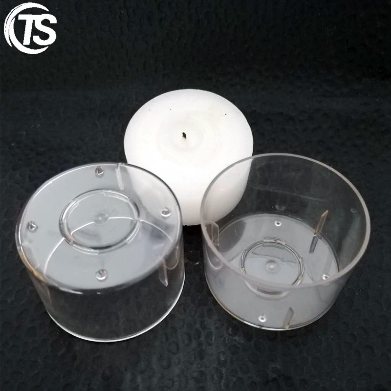 bicchieri di plastica per candele
