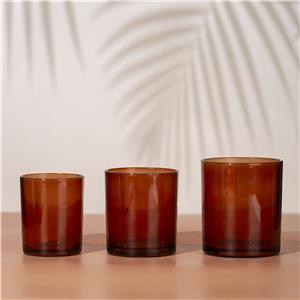Tarros de vela de cristal de lujo vacíos de alta calidad para personalización de 10 oz para la fabricación de velas