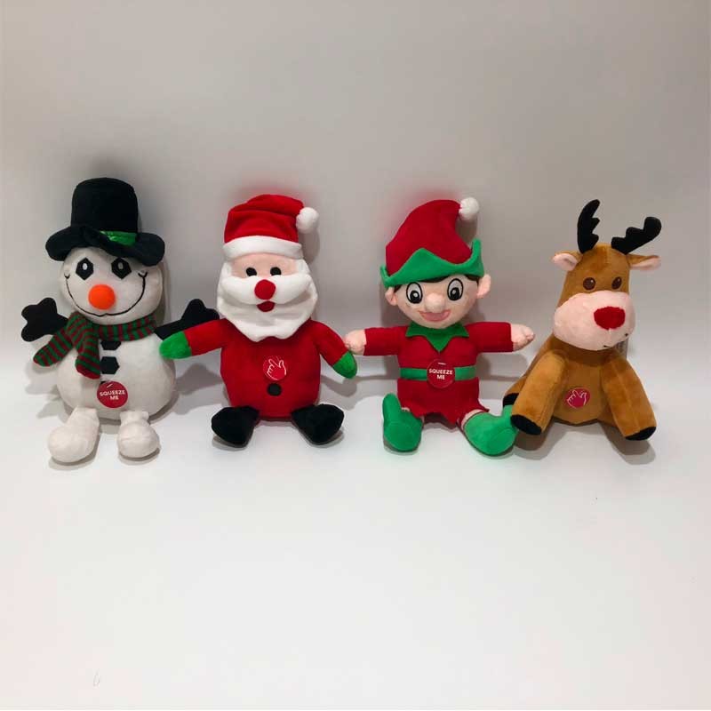 musical christmas soft toys