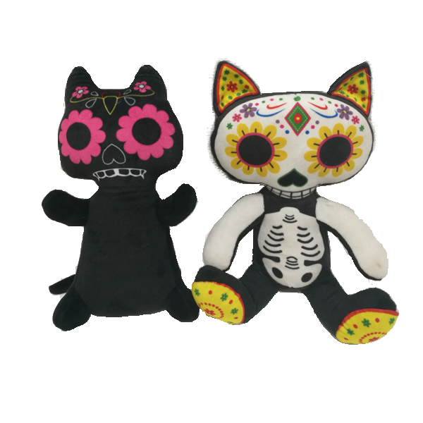 halloween cat plush