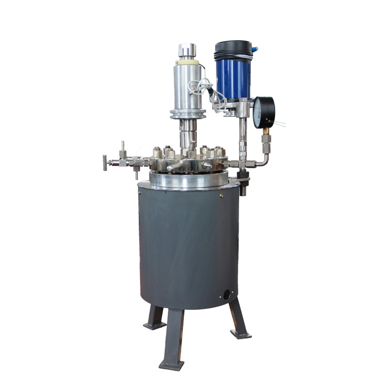 Lab scale magnetic mechanical stirring pressure reactor