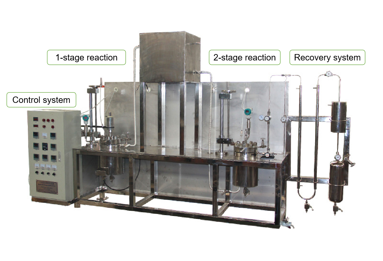 Vaccum distillation reactor