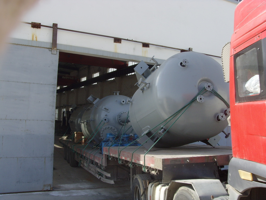 1000L aukšto slėgio indo pristatymas