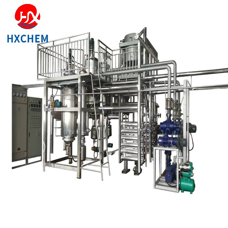 Muti-stage Wiped Film Molecular Distillation For Industrial Plants