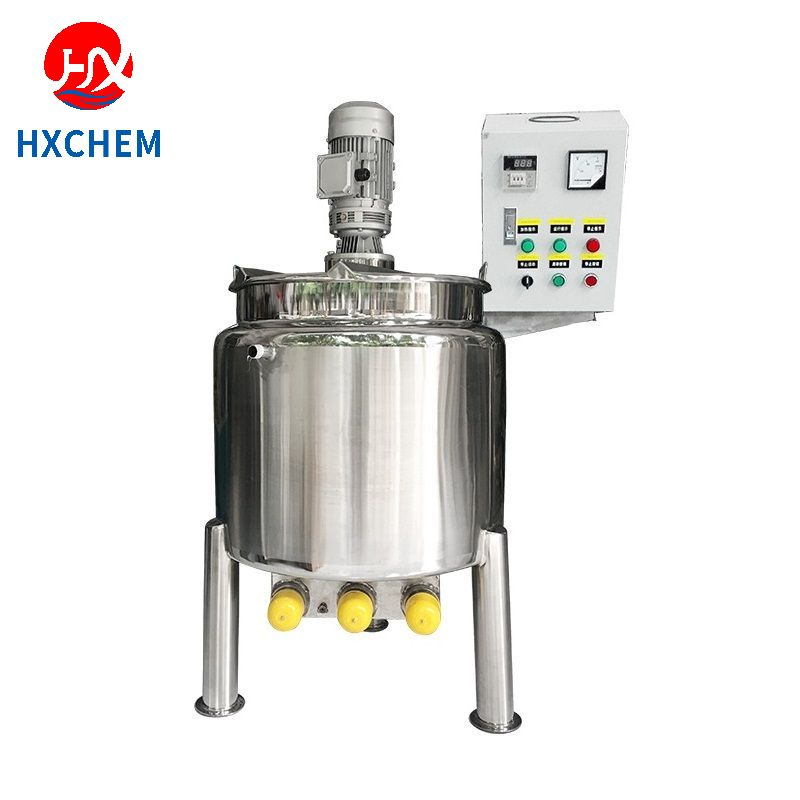 100liters Quick open electric heating mixing tank