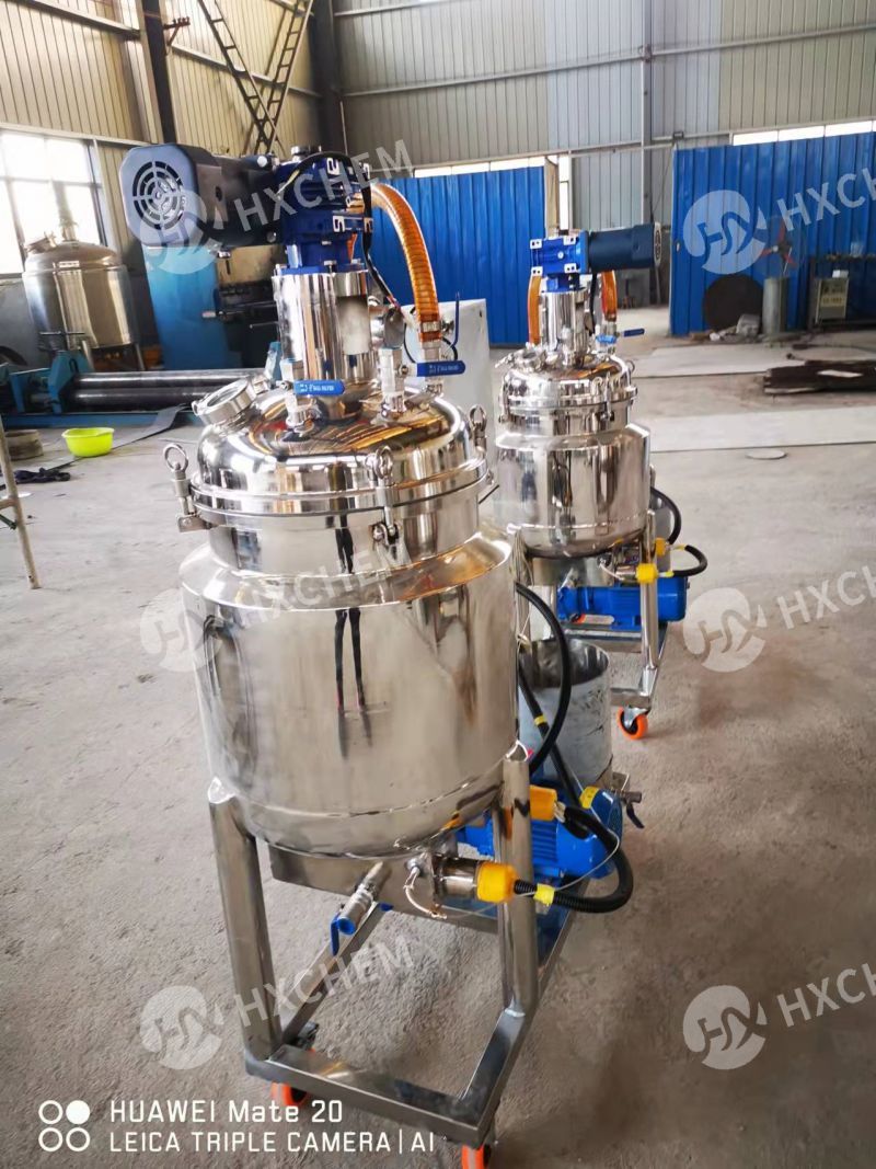 vertical stirred stainless steel mixing tank