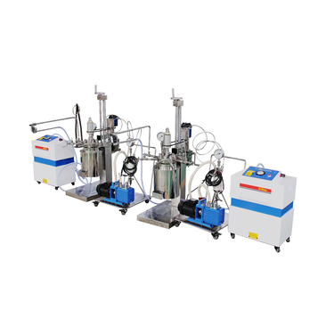 Lab vaccum reactor with vacuum pump & compresser