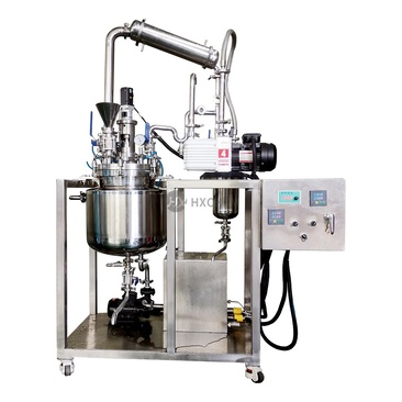 20L stainless steel vacuum mixing tank with distillation system