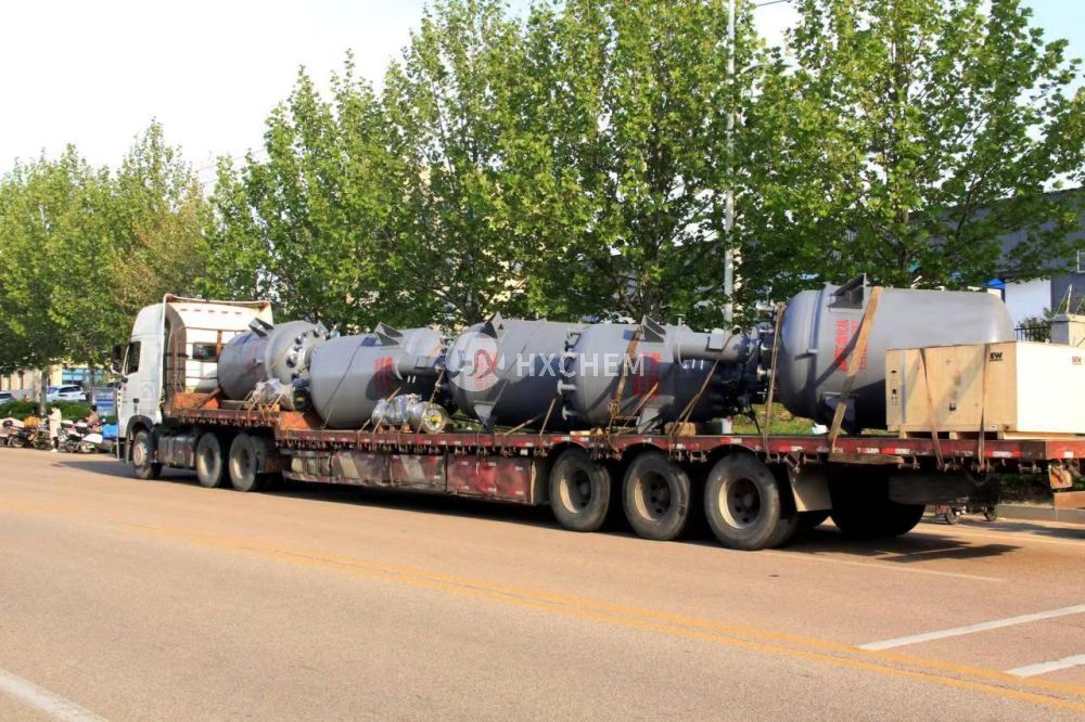 5 zestawów przemysłowych reaktorów ciśnieniowych hastelloy C276