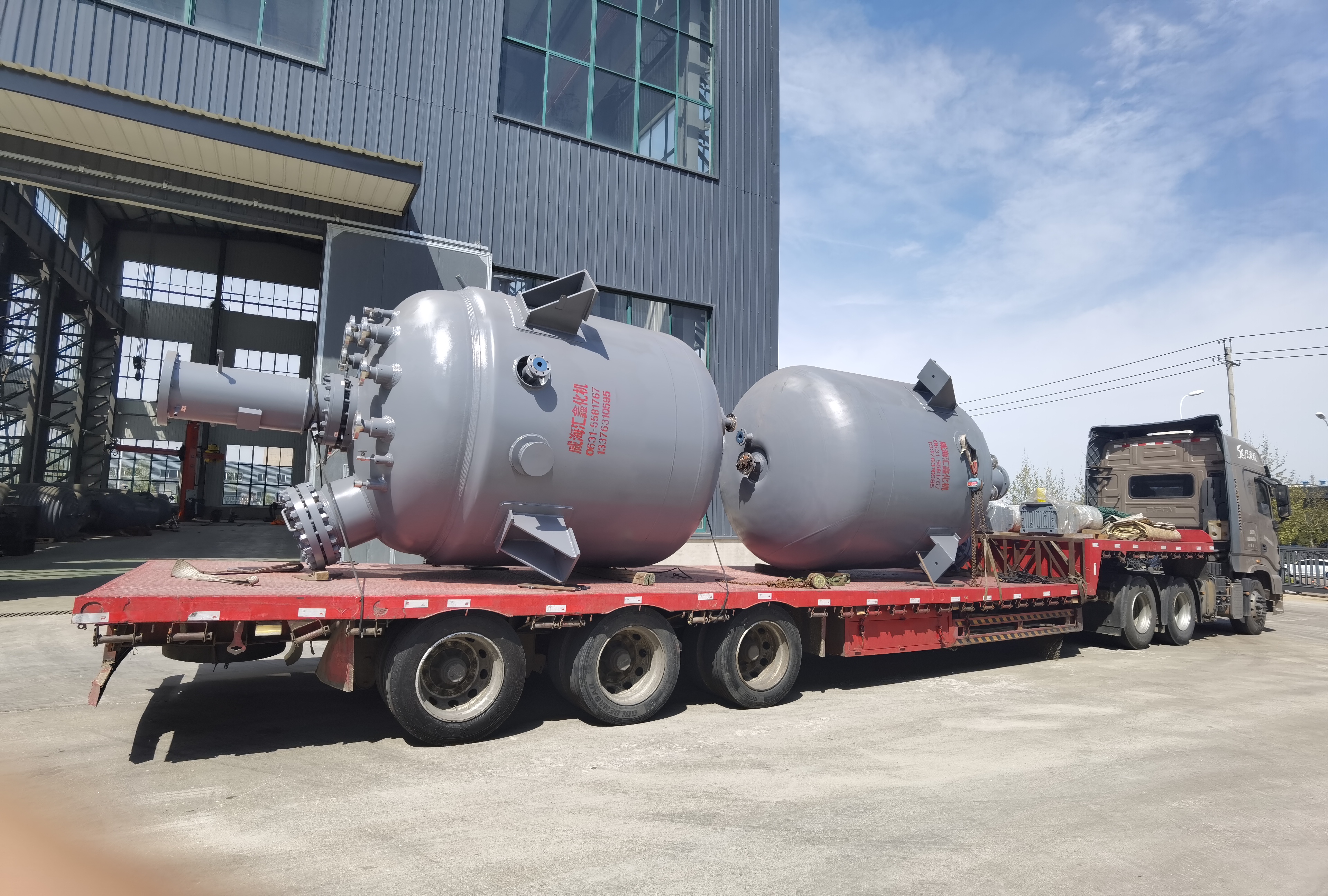 Χημικοί αντιδραστήρες επένδυσης 10000L 316L