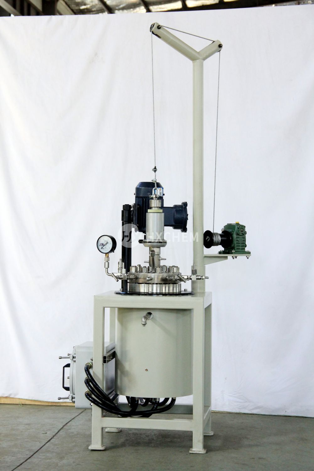manual lifting pressure reactor