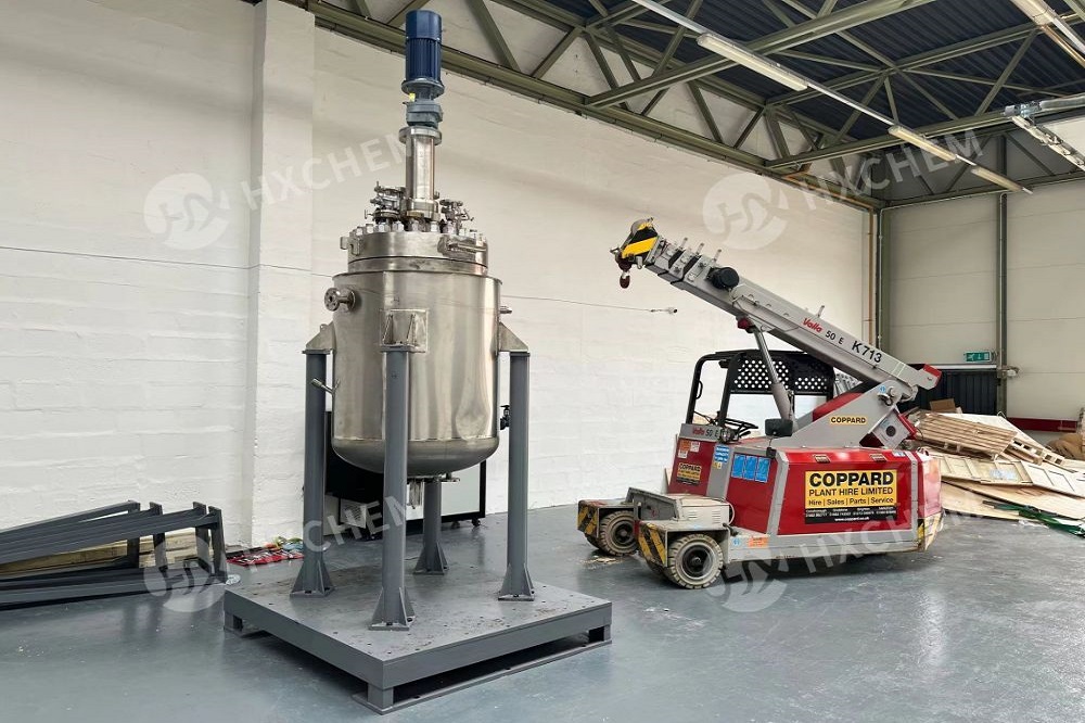 Eksport autoklawu ciśnieniowego Hastelloy C276 o pojemności 300 litrów do Wielkiej Brytanii