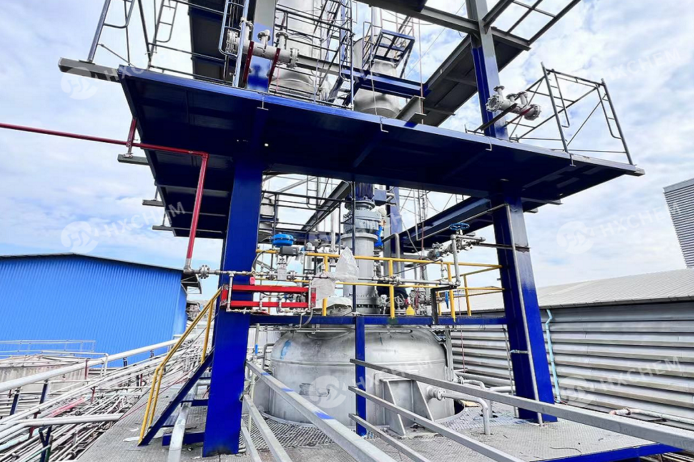 25000 लीटर हाइड्रोजनीकरण आटोक्लेव का उपयोग थाईलैंड सोर्बिटल उत्पादन में किया जाता है