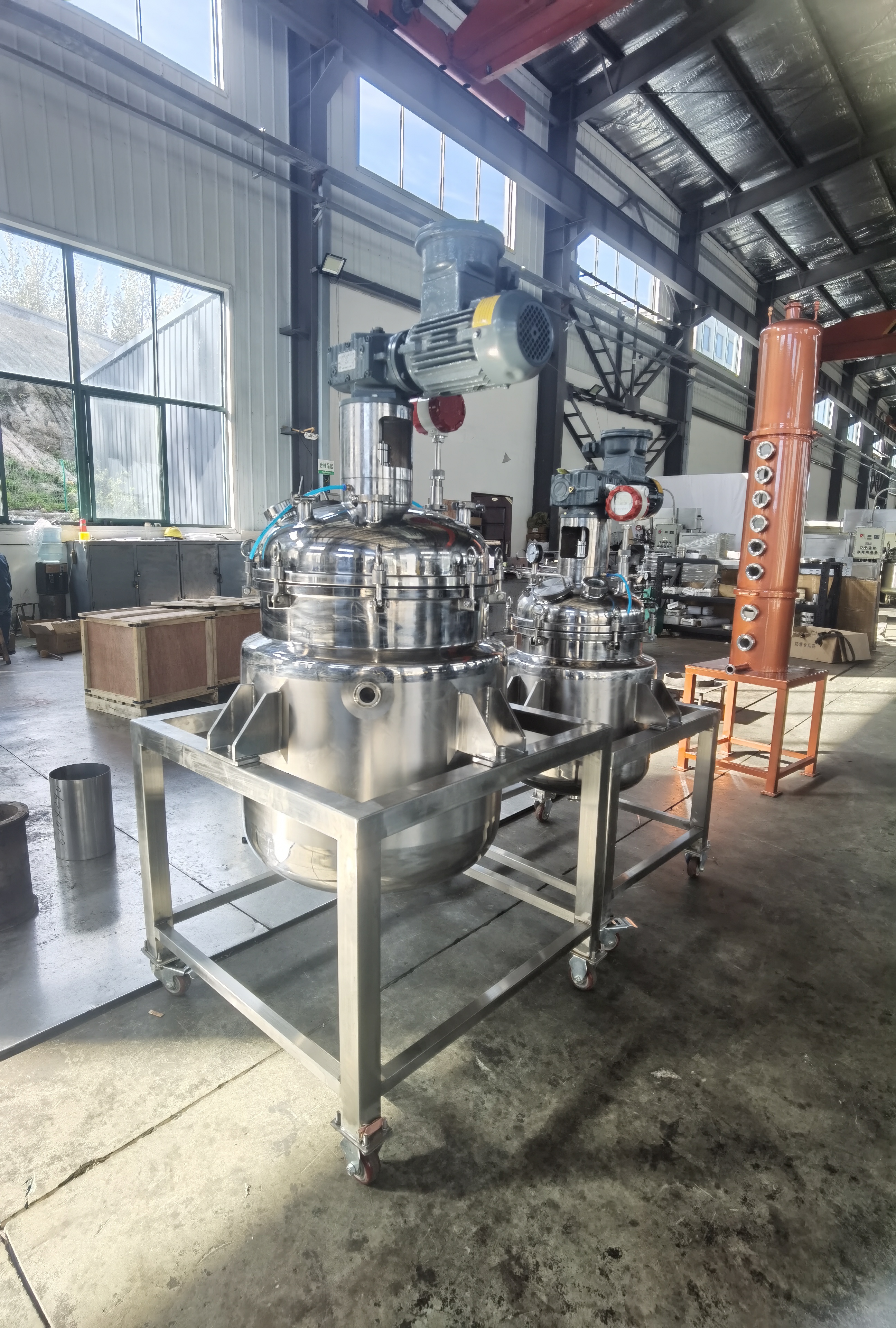 stainless steel mixing tank