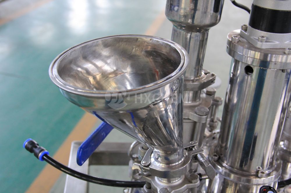 Stainless steel distillation reactor