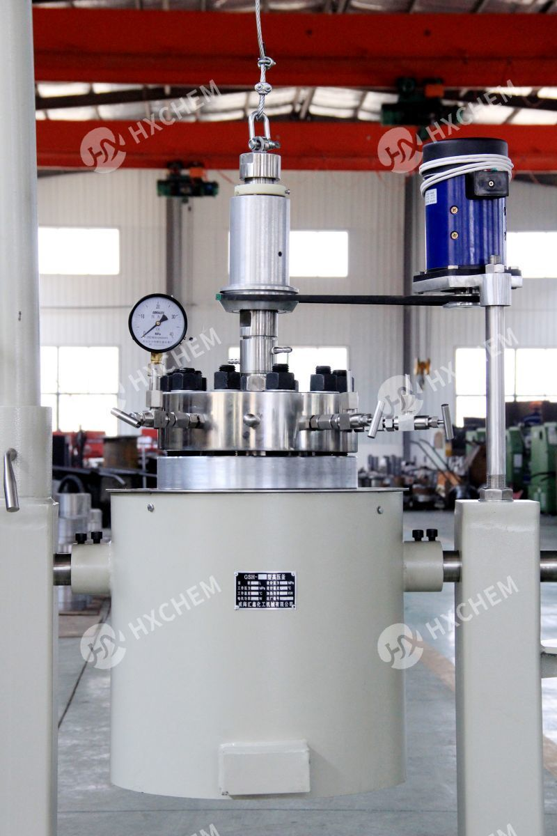 Floor stand pressure reactor