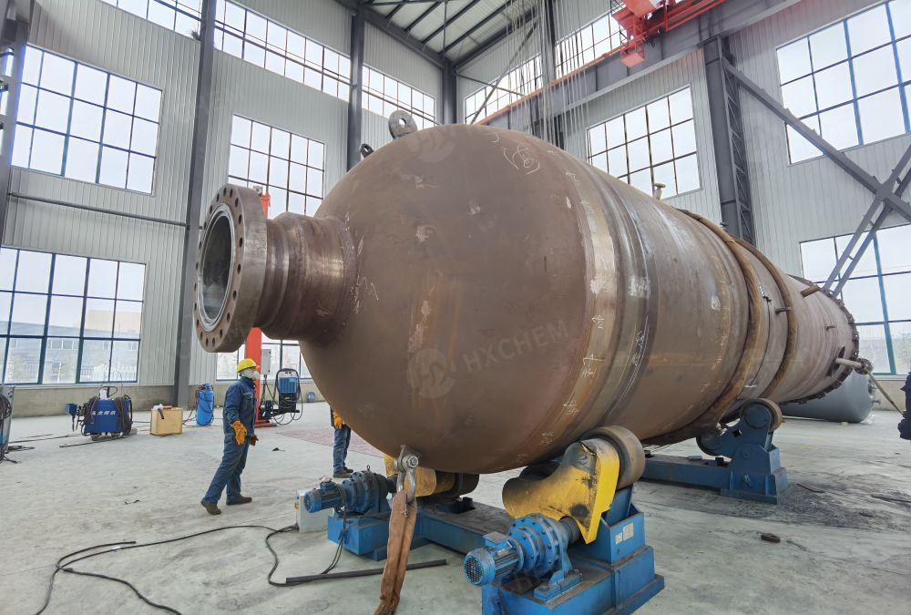 ASME code certified pressure vessels