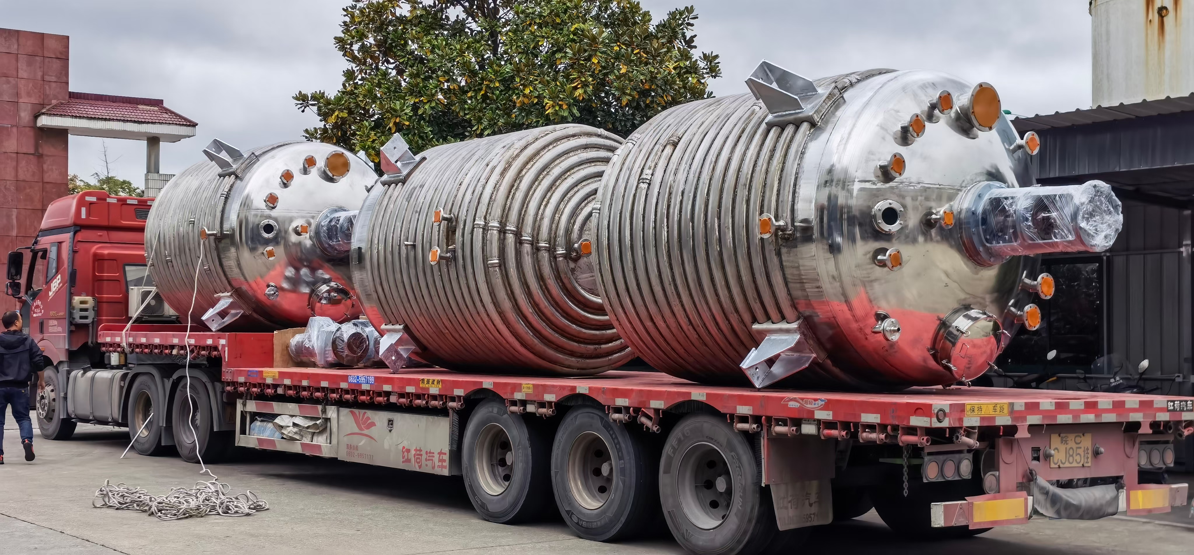 stainless steel mixing tank