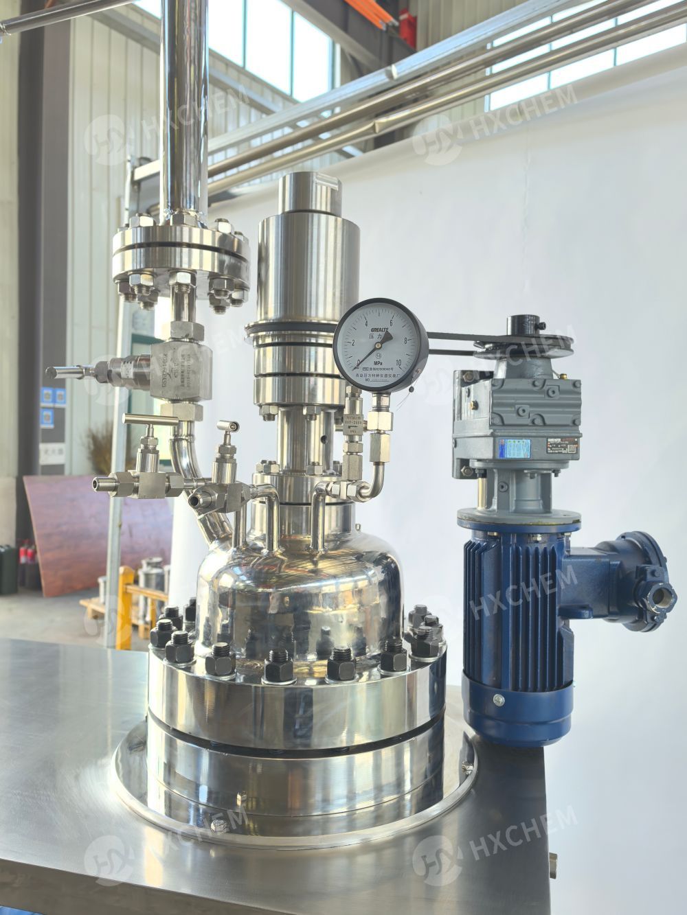 Pilot polimerization plant