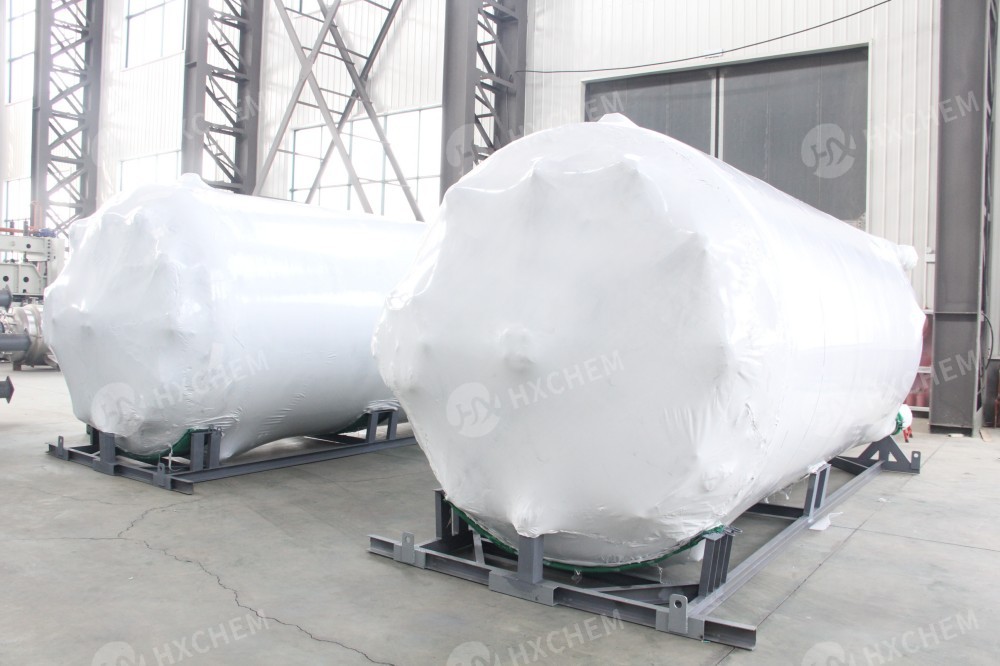 Stainless steel storage tanks