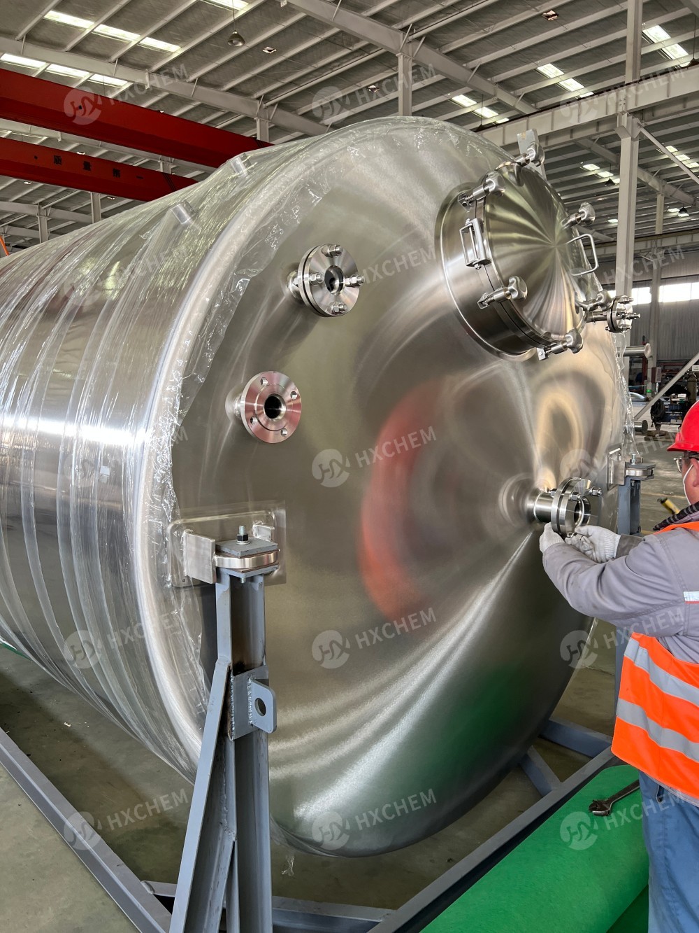 Stainless steel storage tanks