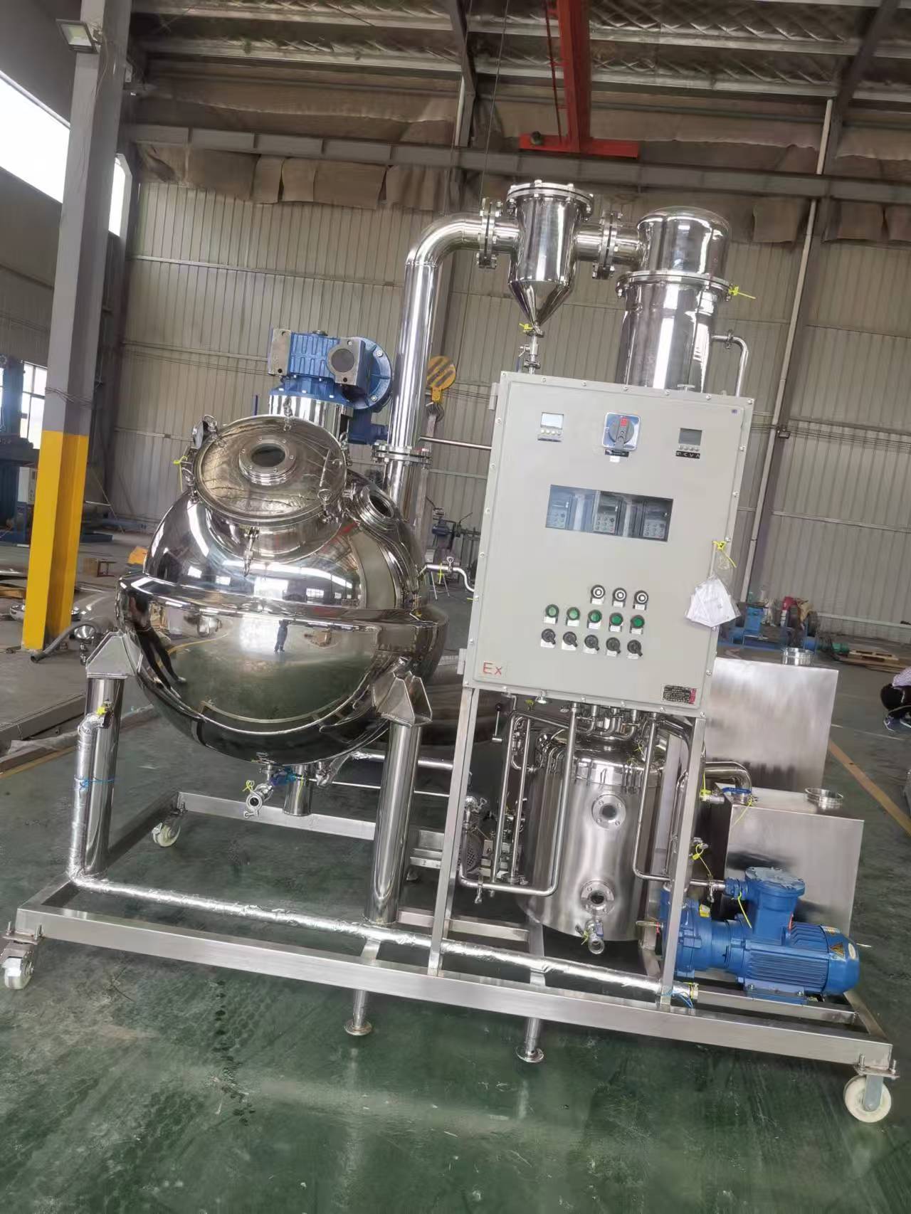 distillation mixing tank