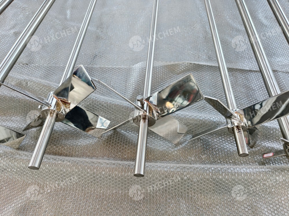 Stainless steel Pitched Blade Turbine