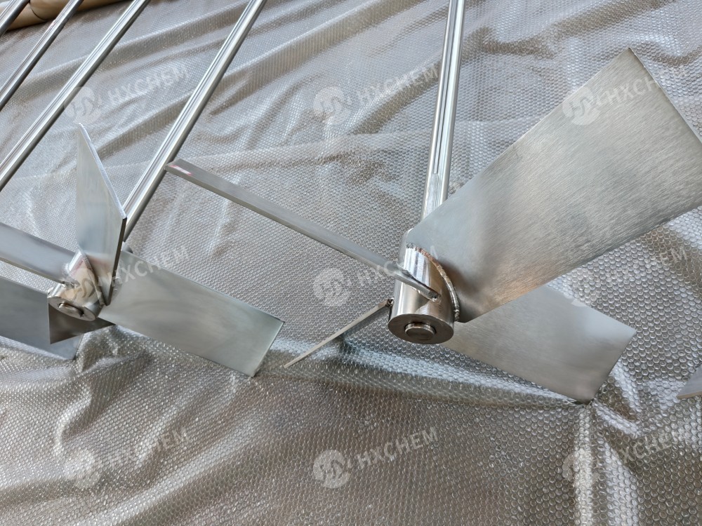 45 degree Pitched Blade Turbine
